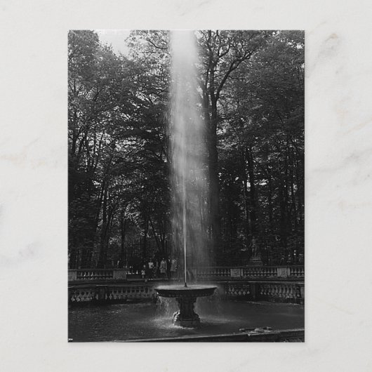 ヴィンテージフランスベルサイユパレスグローブオブドーム ポストカード (正面)