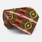 ヴィンテージフランスベルサイユパレスコロンナードグローブ ネクタイ (ロール)