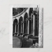 ヴィンテージフランスベルサイユパレスコロンナードグローブ ポストカード (正面/裏面)