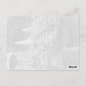 ヴィンテージフランスベルサイユパレスサールデバル ポストカード (裏面)