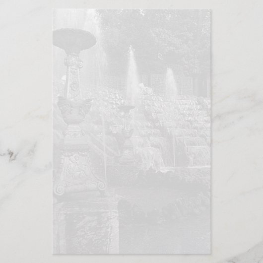 ヴィンテージフランスベルサイユパレスサールデバル 便箋 (正面)