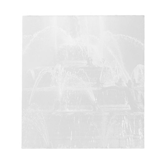 ヴィンテージフランスベルサイユパレスラトナファウンテン ノートパッド (正面)