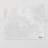 ヴィンテージフランスベルサイユパレスラトナファウンテン ポストカード (裏面)