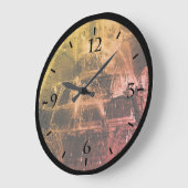 ヴィンテージフランスベルサイユパレスラトーナファウンテンL ラージ壁時計 (傾斜)