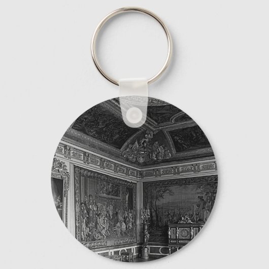 ヴィンテージフランスベルサイユ宮殿のスタードダイニングルーム キーホルダー (正面)