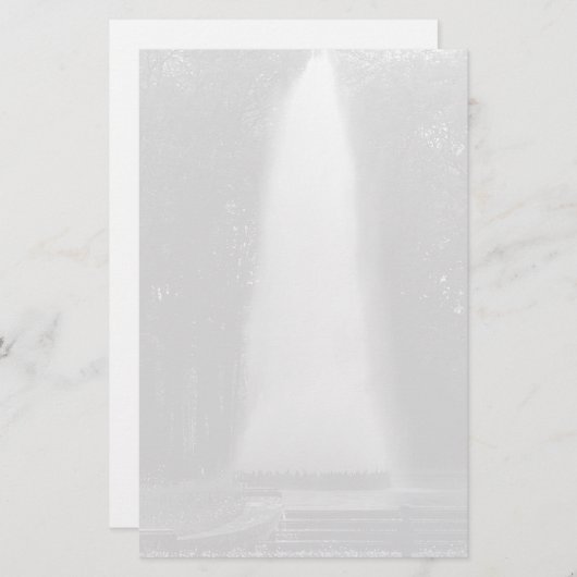 ヴィンテージフランスベルサイユ宮殿オベリスク 便箋 (正面/裏面)