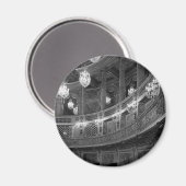 ヴィンテージフランスベルサイユ宮殿オペラハウスマウス マグネット (正面/裏面)