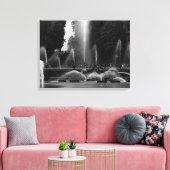 ヴィンテージフランスベルサイユ宮殿ネプチューン噴水 キャンバスプリント (インサイチュ (リビング))