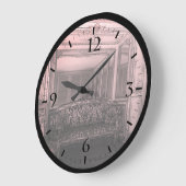 ヴィンテージフランスベルサイユ宮殿メバリーズルーム ラージ壁時計 (傾斜)