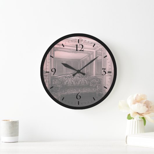 ヴィンテージフランスベルサイユ宮殿メバリーズルーム ラージ壁時計 (ホーム)