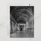 ヴィンテージフランスベルサイユ宮殿鏡ギャラリー ポストカード (正面/裏面)