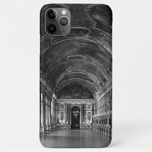 ヴィンテージフランスベルサイユ宮殿鏡ギャラリー Case-Mate iPhoneケース (裏面)