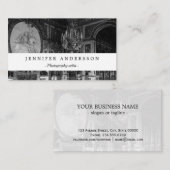 ヴィンテージフランスベルサイユ宮殿 名刺 (正面/裏面)