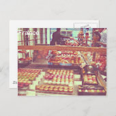 ヴィンテージフランスマカロン店 ポストカード (正面/裏面)