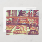 ヴィンテージフランスマカロン店 ポストカード (正面/裏面)