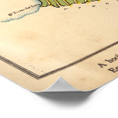 ヴィンテージフランス地図ポスター ポスター (角)