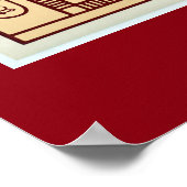 ヴィンテージフランス対エジプト旅行ポスター ポスター (角)