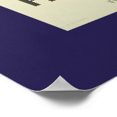 ヴィンテージフランス電車旅行ポスター ポスター (角)