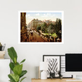 ヴィンテージフランス、アルザース – ロレーヌ通り、トゥールーズ ポスター (ホームオフィス)