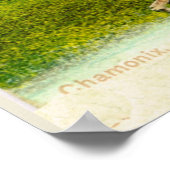 ヴィンテージフランス、シャモニー1907 ポスター (角)