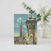 ヴィンテージフランス、ストラスブール、ストーク1930年 ポストカード (スタンド正面)