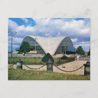 ヴィンテージフランス、パリ、ラディフェンス、センター ポストカード