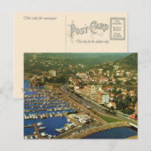 ヴィンテージフランス、ラナポーレ、コートダジュール ポストカード (正面/裏面)