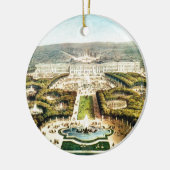 ヴィンテージフランス、Palais deバーセイルズ セラミックオーナメント (左)