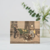 ヴィンテージフランダース乳母 ポストカード (スタンド正面)