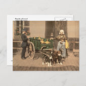 ヴィンテージフランダース乳母 ポストカード (正面/裏面)