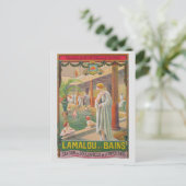 ヴィンテージフランフランスのススパホット春旅行 ポストカード (スタンド正面)