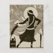 ヴィンテージフラ ポストカード (正面)