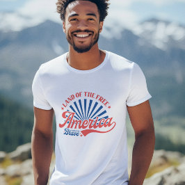 ヴィンテージフリーの7月4日 Tシャツ