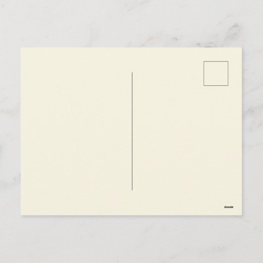 ヴィンテージフリーキー骨格スプークタキュラーハロウィーン シーズンポストカード (裏面)