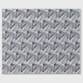 ヴィンテージフリーダムトレイン ラッピングペーパー (フラット)