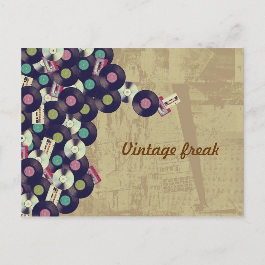 ヴィンテージフリー葉書 ポストカード (正面)