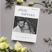 ヴィンテージフリー飲みおもしろい物ユーモアのある結婚の セーブザデート