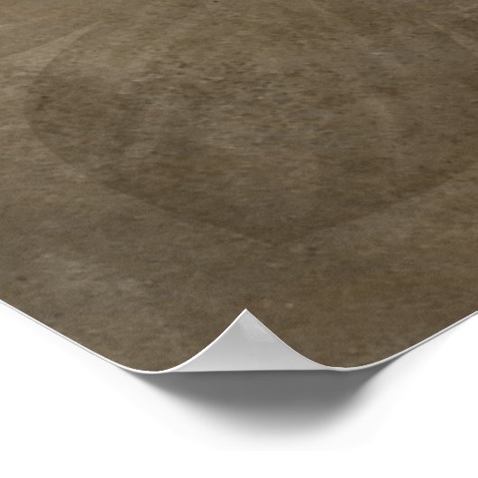 ヴィンテージフルーアデリスセピア ポスター (角)