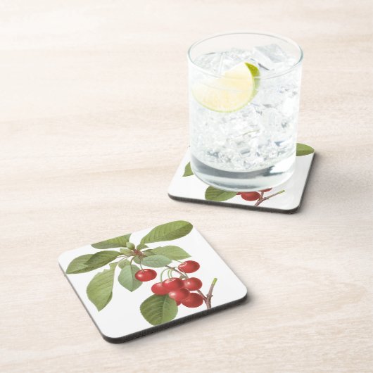 ヴィンテージフルーツさくらんぼ食品、さくらんぼバイルドゥート コースター (右側)