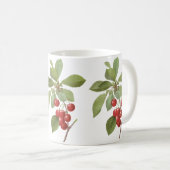 ヴィンテージフルーツさくらんぼ食品、さくらんぼバイルドゥート コーヒーマグカップ (正面右)