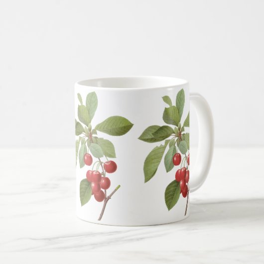 ヴィンテージフルーツさくらんぼ食品、さくらんぼバイルドゥート コーヒーマグカップ (正面右)