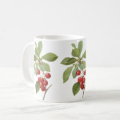 ヴィンテージフルーツさくらんぼ食品、さくらんぼバイルドゥート コーヒーマグカップ (正面左)