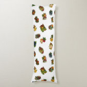 ヴィンテージフルーツと花 ボディピロー (正面縦)