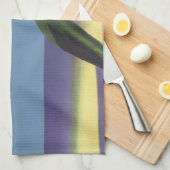 ヴィンテージフルーツのクラートラベルアート、ジューシーなオレンジ キッチンタオル (四つ折り)