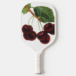 ヴィンテージフルーツオーガニック、イチゴ及びさくらんぼ ピックルボールラケット