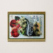 ヴィンテージフルーツカタログカバーパズル ジグソーパズル (横)