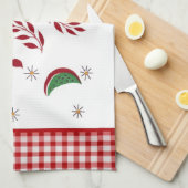 ヴィンテージフルーツキッチンタオル キッチンタオル (四つ折り)