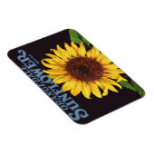 ヴィンテージフルーツクラートラベルアートオランジェデールサンフラワー マグネット (右側)