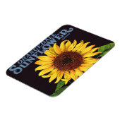 ヴィンテージフルーツクラートラベルアートオランジェデールサンフラワー マグネット (左側)