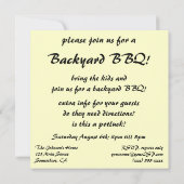 ヴィンテージフルーツクラートラベルアートオランジェデールサンフラワー 招待状 (裏面)